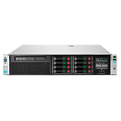 Сервер HP DL380 G8 noCPU 24хDDR3 softRaid P420i 2Gb iLo 2х500W PSU Ethernet  2х1Gb/s 8х2,5" FCLGA2011